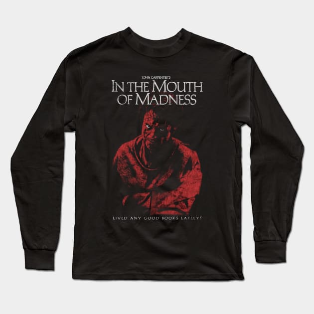 In the mouth of madness, John carpenter, Horror Long Sleeve T-Shirt by StayTruePonyboy